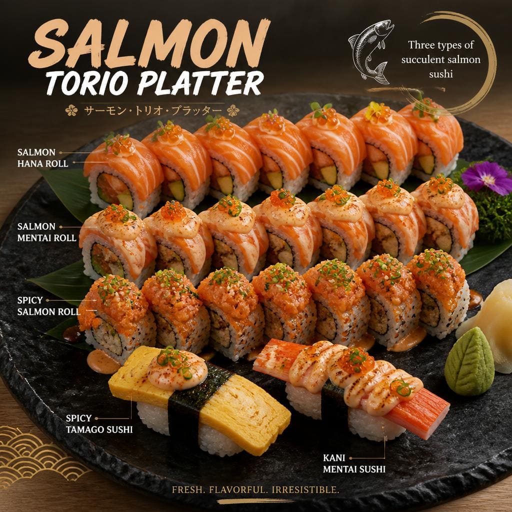 Salmon Torio Platter